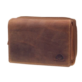 Greenburry Vintage Women's Purse Brown 10 x 14.5 x 4.5 cm, brown, wallet landscape format