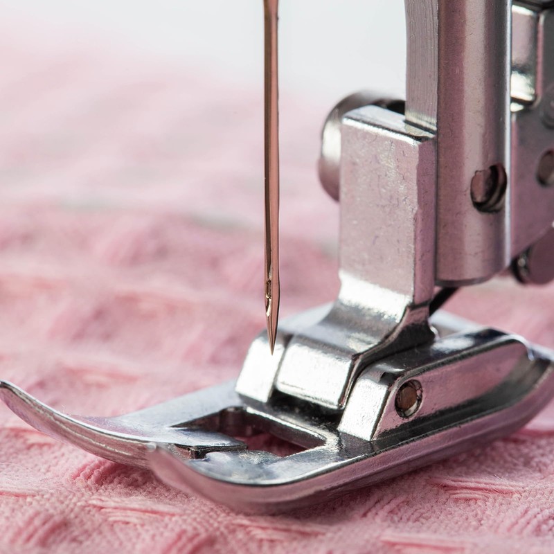 HARFINGTON Blind Stitch Hem Presser Foot 5mm Stainless Steel for