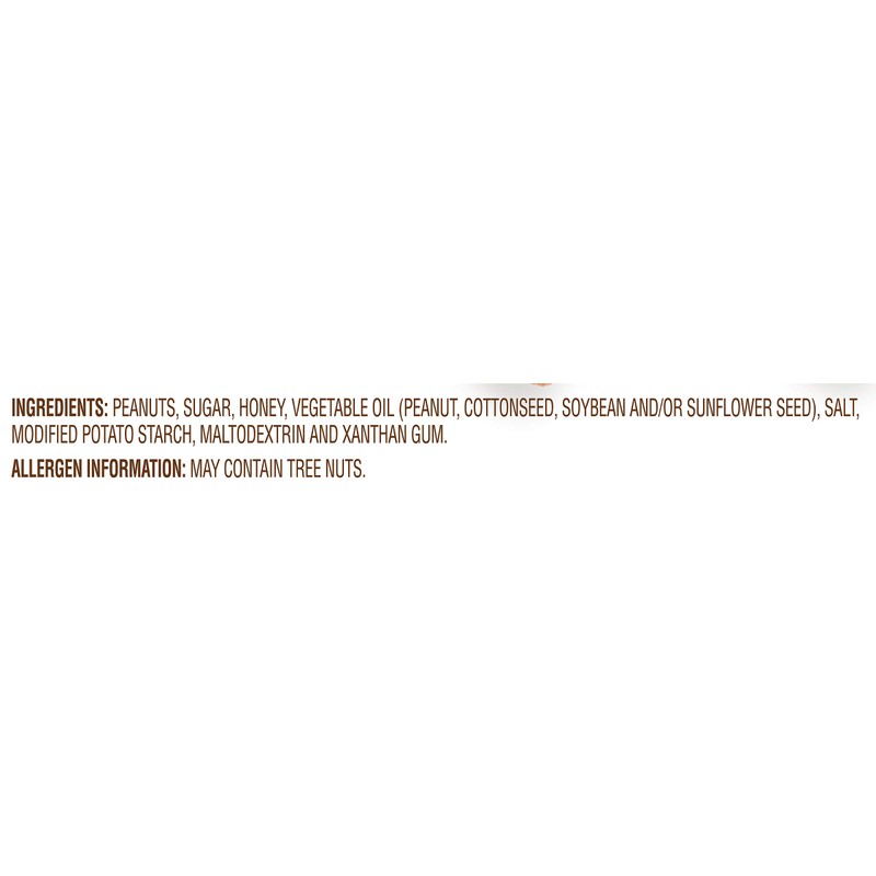 Fisher Snack Honey Roasted Peanuts, 36 Ounces (Pack of 6),