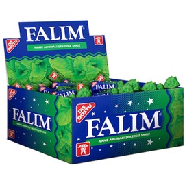 Falim Falim Sugarless Plain Gum Individually Wrapped, Mint Flavored, 100 Piece