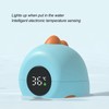 Baby Bath Thermometer Dinosaur Shaped Cute Cartoon Safety LED Display