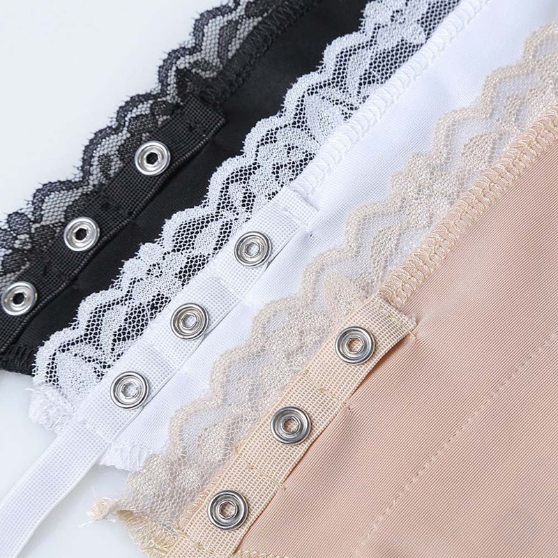 Metyou 8pcs Lady Lace Clip-on Mock Camisole Bra Insert Overlay