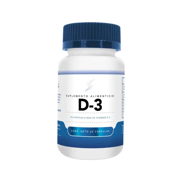 Essentials Vitamina D3 60 Tabletas Sabor Sin sabor