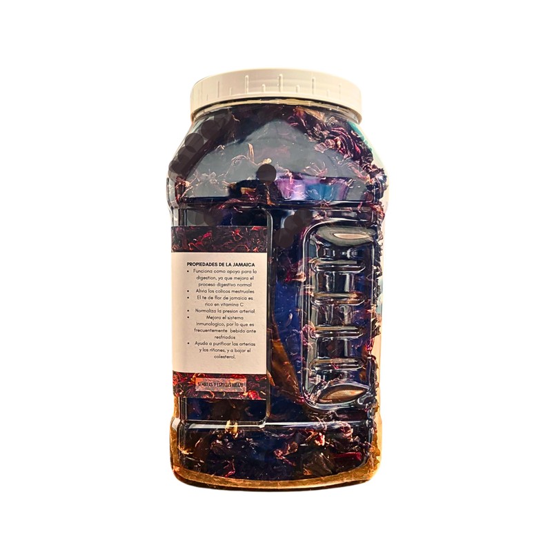 ARIAZU Jamaica Flor de Jamaica 750gr frasco hermetico reusable Jamaica