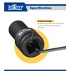 LaBear -1PCS 3/8" impact to 1/4"Hex Adapter, Quick Change Bit