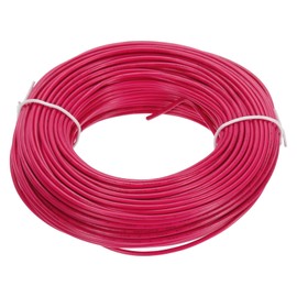 sourcing map 20AWG Wire 20 Gauge Stranded Wire PVC Hookup Wire, Electrical Wire UL1007 Tinned Copper Wire 30m/100ft Red for Internal Connecting Wire