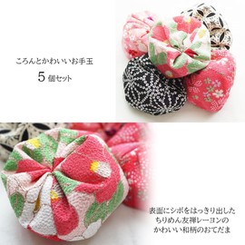 Beanbag, Otedama, Litomic Toy, Folk Crafts, Children, Japanese Tradition (Beanbag 2.4 inches (6 cm)