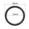 sourcing map 6705-2RS Deep Groove Ball Bearings Z2 25mm x