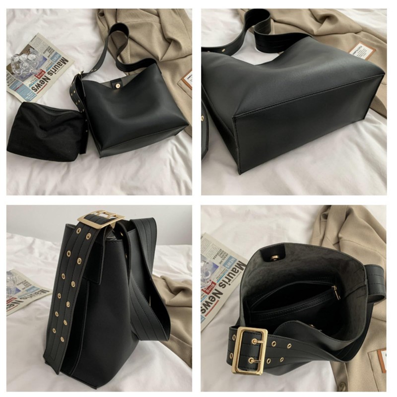 [1/2style] Women's Nibunoichi Style Bag, Diagonal Hanging, Shoulder Bag, Business,