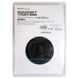 BIGMAN BMT-150S S Magnetic Tray, Round Shape
