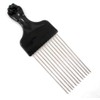 Afro Pick w/Black Fist - Metal African American Hair Comb