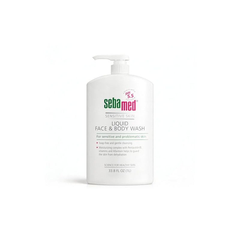 Sebamed Face and Body Wash, for Sensitive Skin 33.8-Fluid Ounces