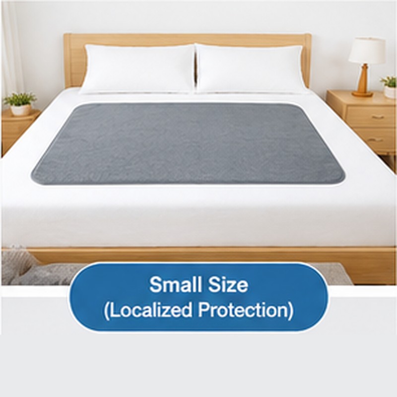 Waterproof Washable Bed Pad for Mattress Protection – Soft Flannel