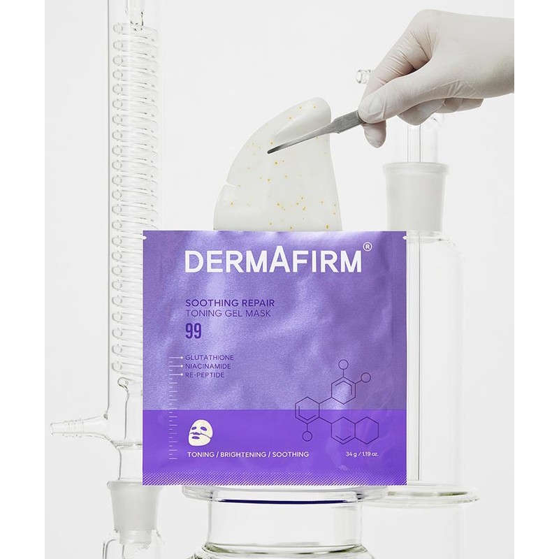 Dermafirm Soothing Repair Toning Gel Mask Pack R4, 1 piece,