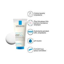 Roche Posay Lipikar Syndet AP+ Reinigungs-Cremegel, 200 ml