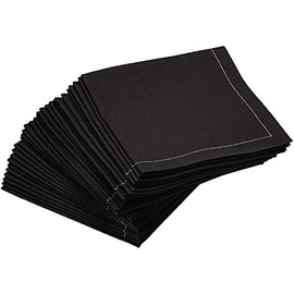 Five Star Napkins Folded Cotton Cocktail Napkins, Beverage Napkin, Dessert Napkin, Bar Napkin, Party Napkin, Napkins for Events, Holidays, Weddings, Parties 8"x8" - Disposable 30 x Pack