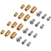 03336 Cable Stop Assortment, 24 Pack Universal fit Control Cables,
