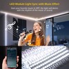 Dyna-Living 100FT White LED Storefront Lights APP Bluetooth & IR