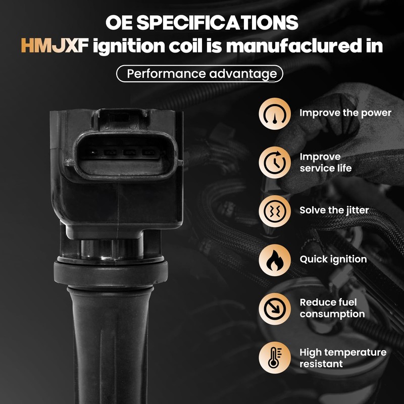 UF656 Ignition Coil PE2018100A Compatible with Mazda 3 Mazda 6