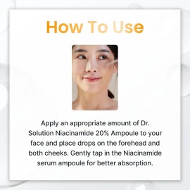 Ampolla Facial Coreana Niacinamida 20% Vita C Cu Dr Solution