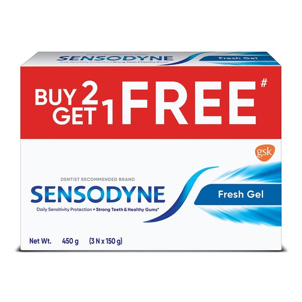 Sensodyne Sensitive Toothpaste Combo Pack 3 x 150g