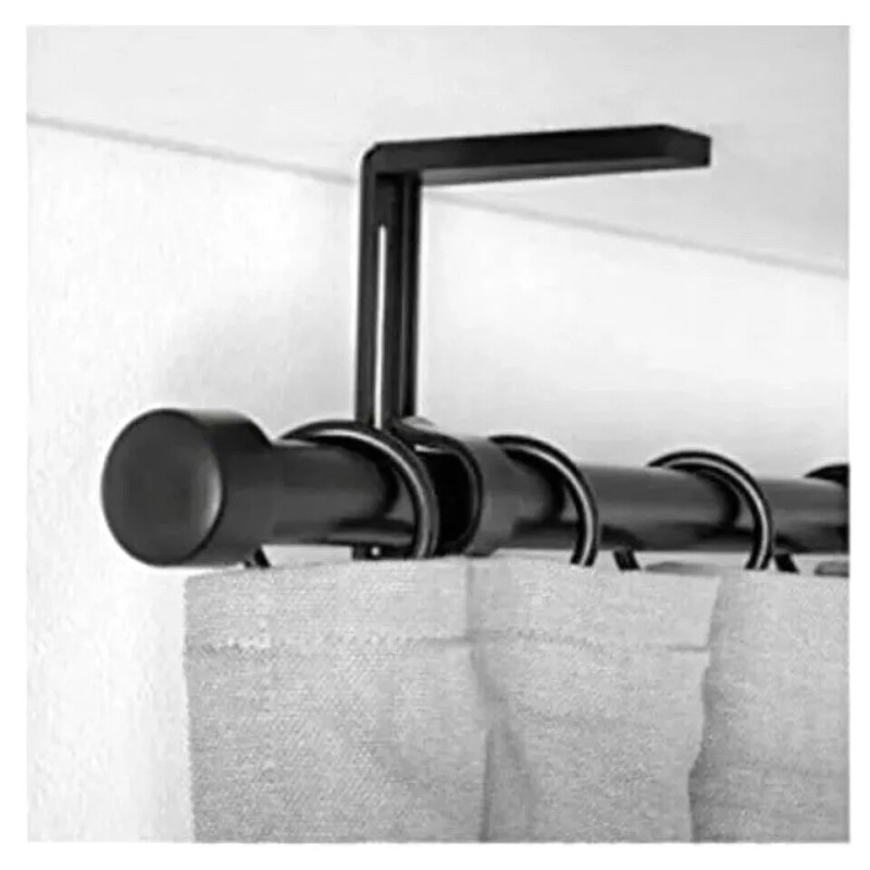 IKEA One (1) IKEA BETYDLIG Wall Ceiling Bracket Black Adjustable