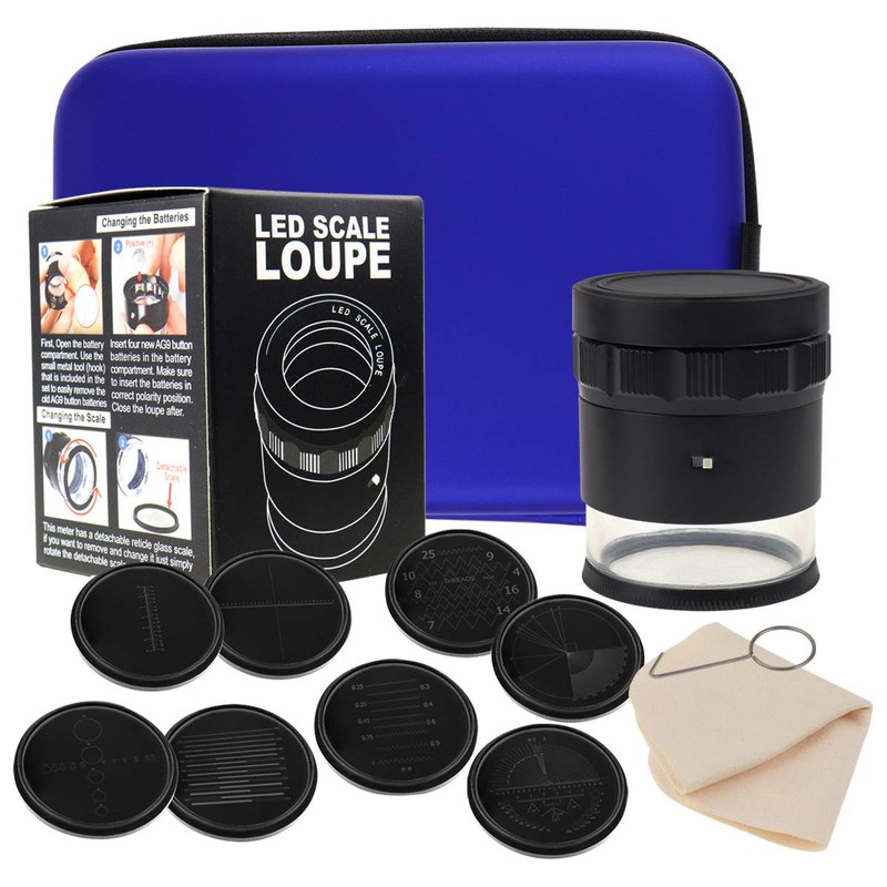 Focused Eye Loupe 10X Magnifier 25mm Jewelers Tool Gemstone Inspection