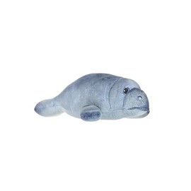 Wild Republic Naturekins Manatee, Stuffed Animal, 12 Inches, Plush Toy, Fill is Natural Rubber