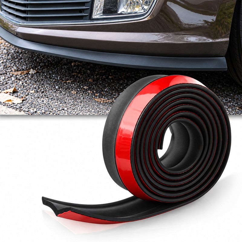 Universal Rubber Front Bumper Lip for Car Exterior Protection –