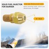 JRSHOME 2025 Upgraded .85-45B Oil Burner Nozzle Solid Flame Pattern