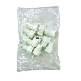 Mueller Pvc02109c0800ha Pvc Adapter 3/4" Mpt X 3/4" White, Pk/10