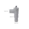 Pool Shut Off Valve PVC Simple Installation Pool Plunger Valves