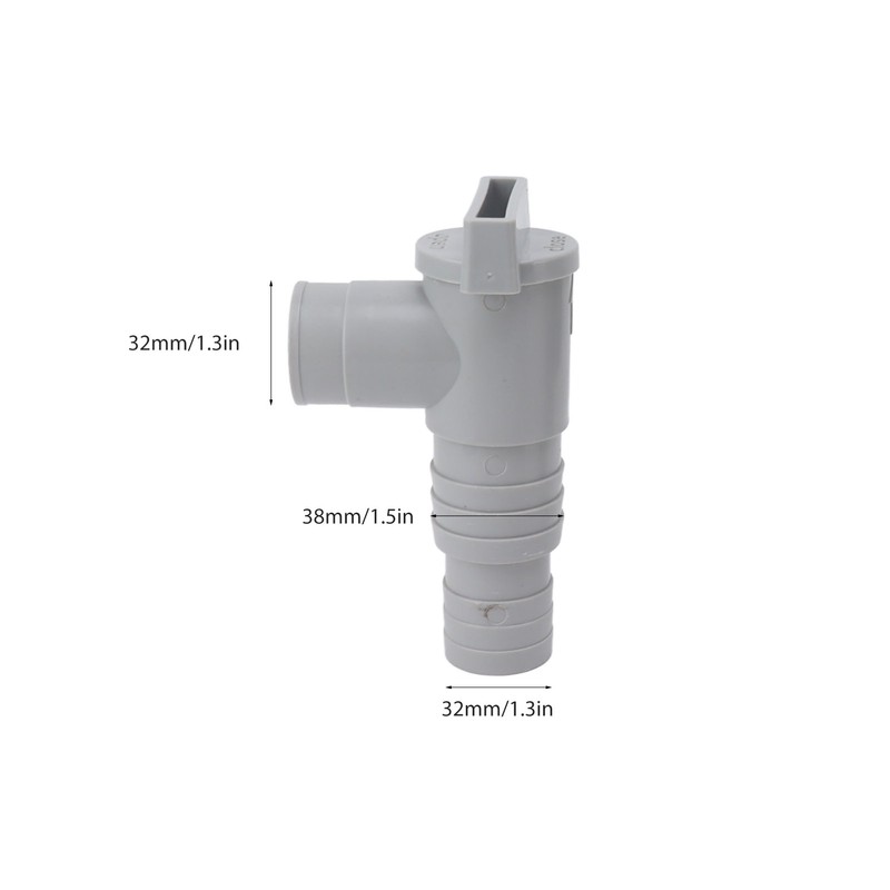 Pool Shut Off Valve PVC Simple Installation Pool Plunger Valves