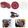 125mm Sanding Discs,100Pcs Orbital Sander Discs Hook and Loop Sanding