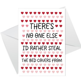 RED OCEAN Funny Valentines Day Card Perfect For Him Husband Boyfriend Girlfriend Wife Valentines Cards For Her Joke Valentines Day Cards Greetings Card With Envelope
