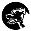 Black Wolf Car Stickers, Waterproof Vinyl Bumper Decals for Windows