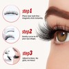Magnetic Eyelash Set – Spiky Cluster Lashes with Applicator, Eyelash