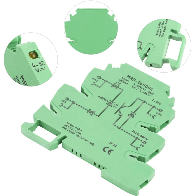 MRD-060D4 Ultra Thin PLC Relay Power Amplifier Board DC Solid