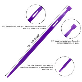 Sliverdew 12 Pieces That Purple Thang Sewing Tools Quilting Supplies Multifun...