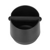 Coffee Knock Box ABS Black Grind Disposal Dump Bin with