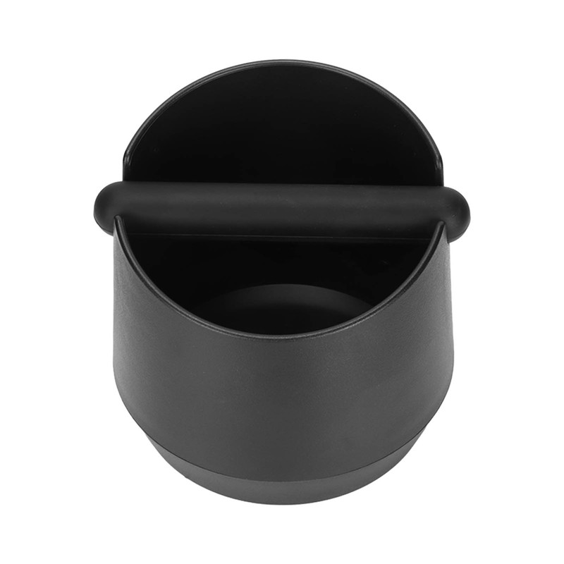 Coffee Knock Box ABS Black Grind Disposal Dump Bin with