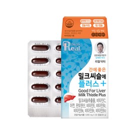 formulaReal Doctor (1 month) Real Doctor Milk Thistle Plus, which is good for the liver, 1000mgX30 capsule / (1개월) 리얼닥터 간에 좋은 밀크씨슬에 플러스 1000mgX30캡슐 1개