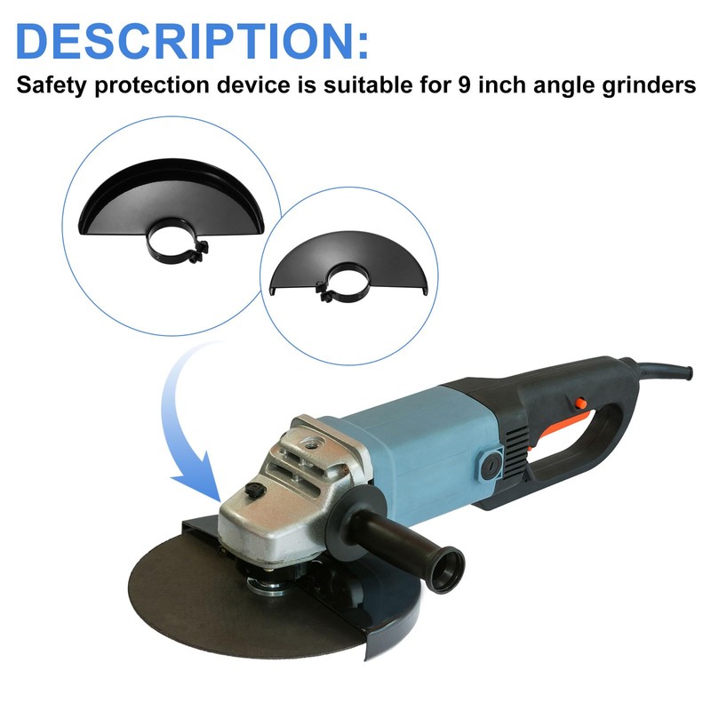 uxcell Grinder Guard 9" 245mm Dia Metal Angle Grinder Guard