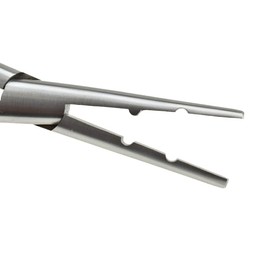 MAQNSCO 7'' Multi-Function Stainless Steel Hair Extension Pliers – Micro Rings & Beads Removal Tool with 2 & 3.6mm Holes – Non-Slip Grip Handle for Precision (Blue)