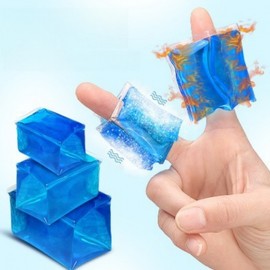 Finger Icing 2P Cold Pack Ice Pack Climbing Jiu-Jitsu Toe Muscle Cooling Finger Ice Injury Cover Gel type