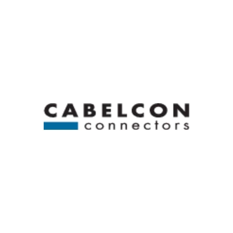 Cabelcon FM-RG11-CX3 7.5 F Compression Connector RG-11/10.5 mm Silver Yellow