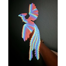 3D Printed 1 Pack Phoenix Animals 14.5” Luminous#3 effect Articulated Toy Gift