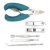 7pcs Nail Clippers Set Dead Skin Fork Paronychia Forceps Nail