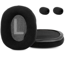 DowiTech Breathable Headphones Ear Pads Replacement Headset Ear Pads Compatible with Creative Sound BlasterX H5 BlasterX H7 Gaming Headsets