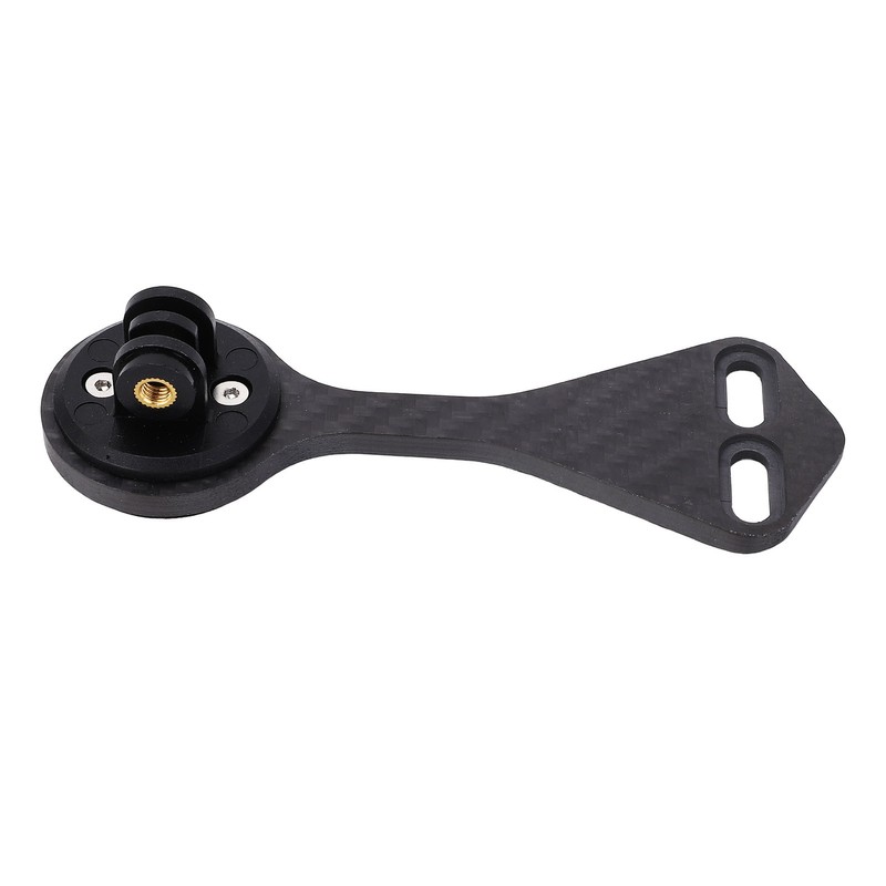Bike Computer Mount Holder Carbon Fiber Bicycle Computer Extended Holder